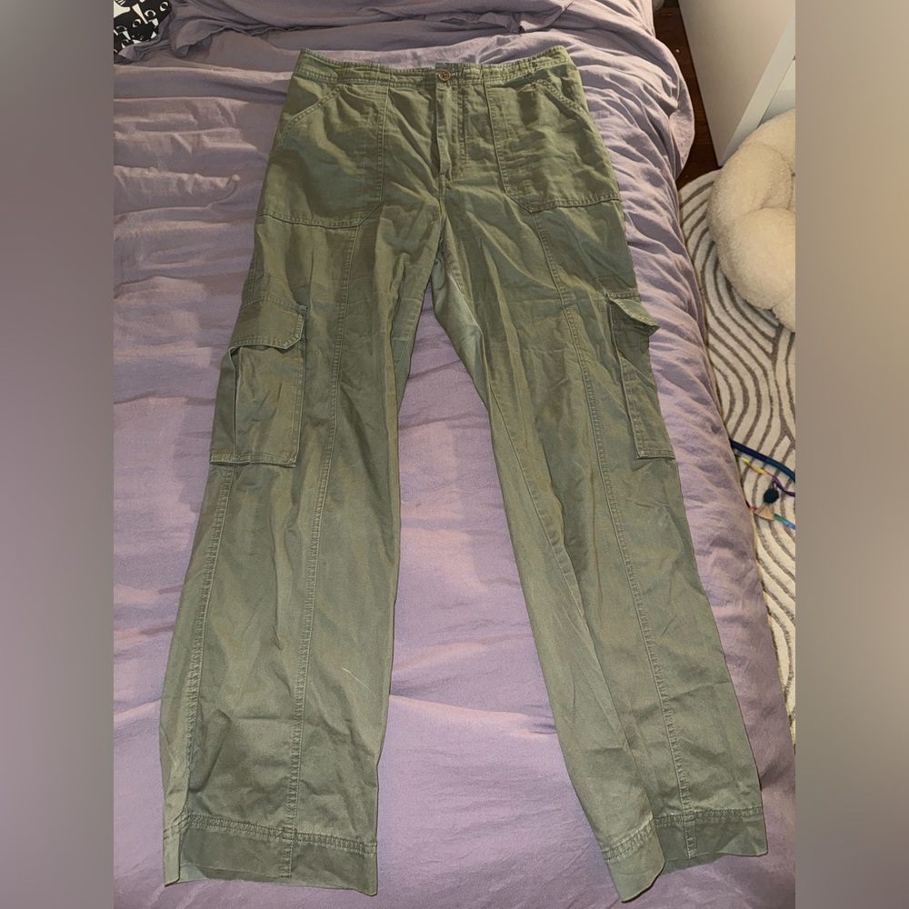 Abercrombie & Fitch Olive Cargo Pants